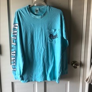 Pink long sleeve t-shirt